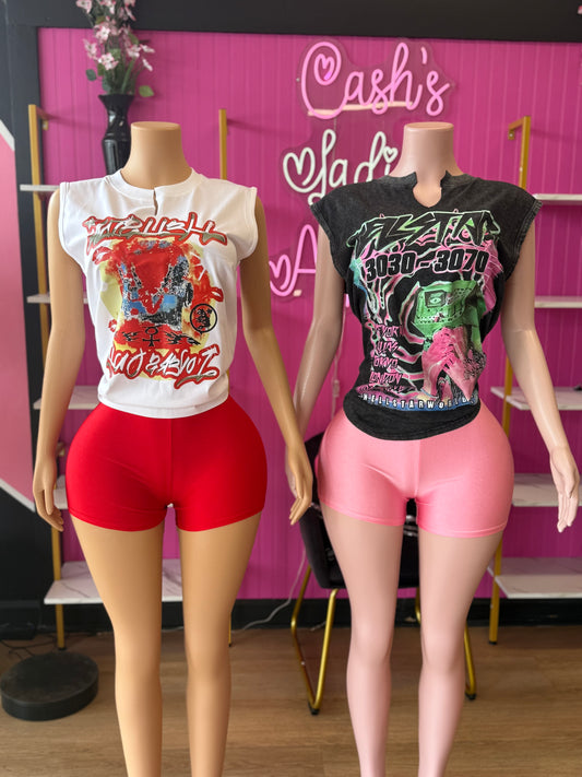 Hell Starr Shorts Set