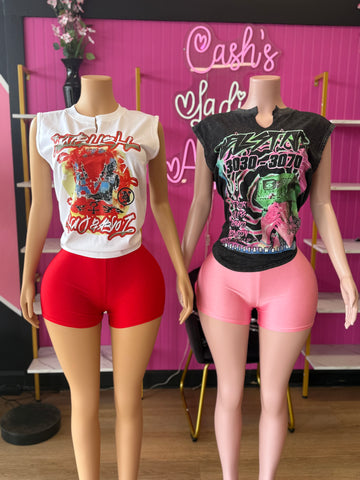 Hell Starr Shorts Set