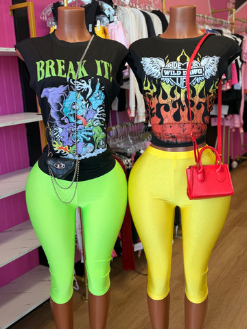 Trendy Capri Set