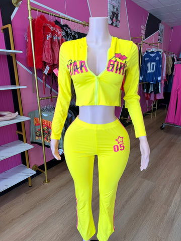 Star Girrrrl Two Piece Pant Set